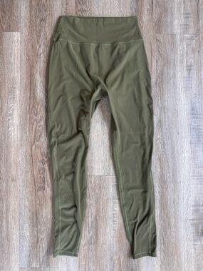 BuffBunny Olive Green High-Waist Leggings
